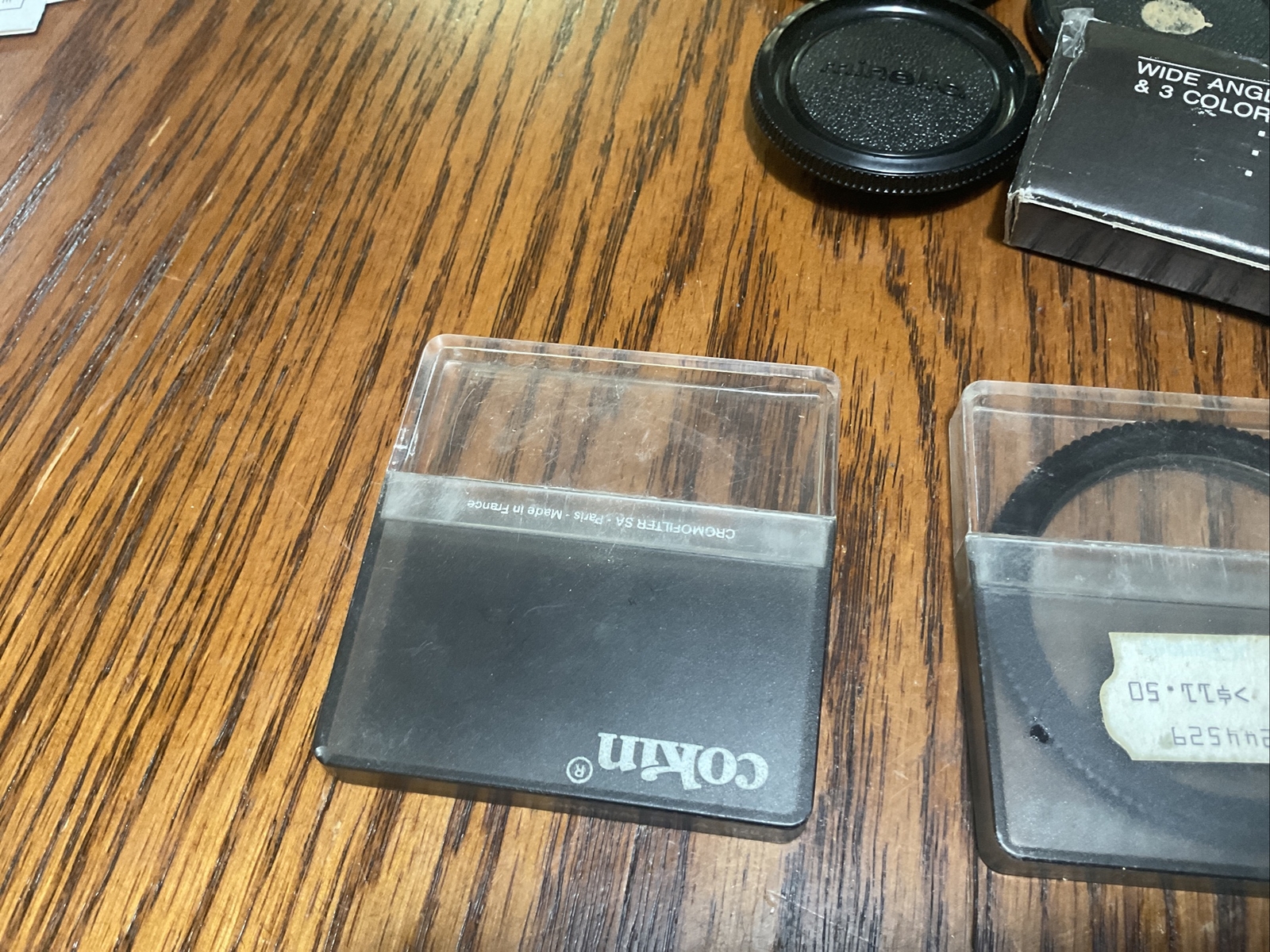 Lot of Camera Accessories Adaptors Various Lens Filters Covers