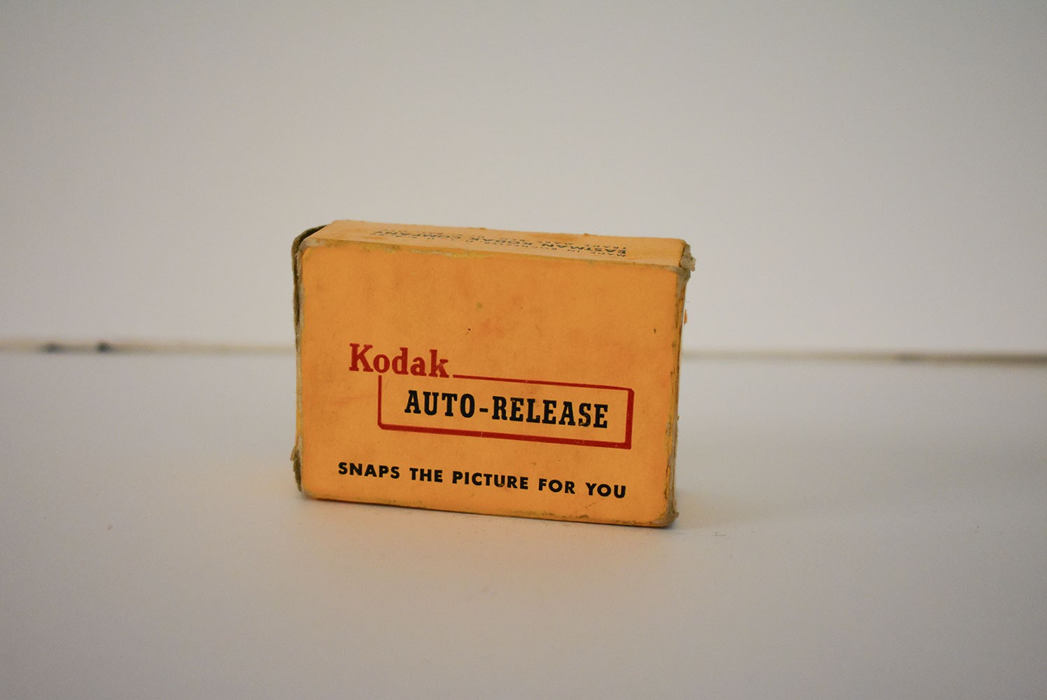 vintage Kodak Auto-Release camera unit designed for self-timer photography