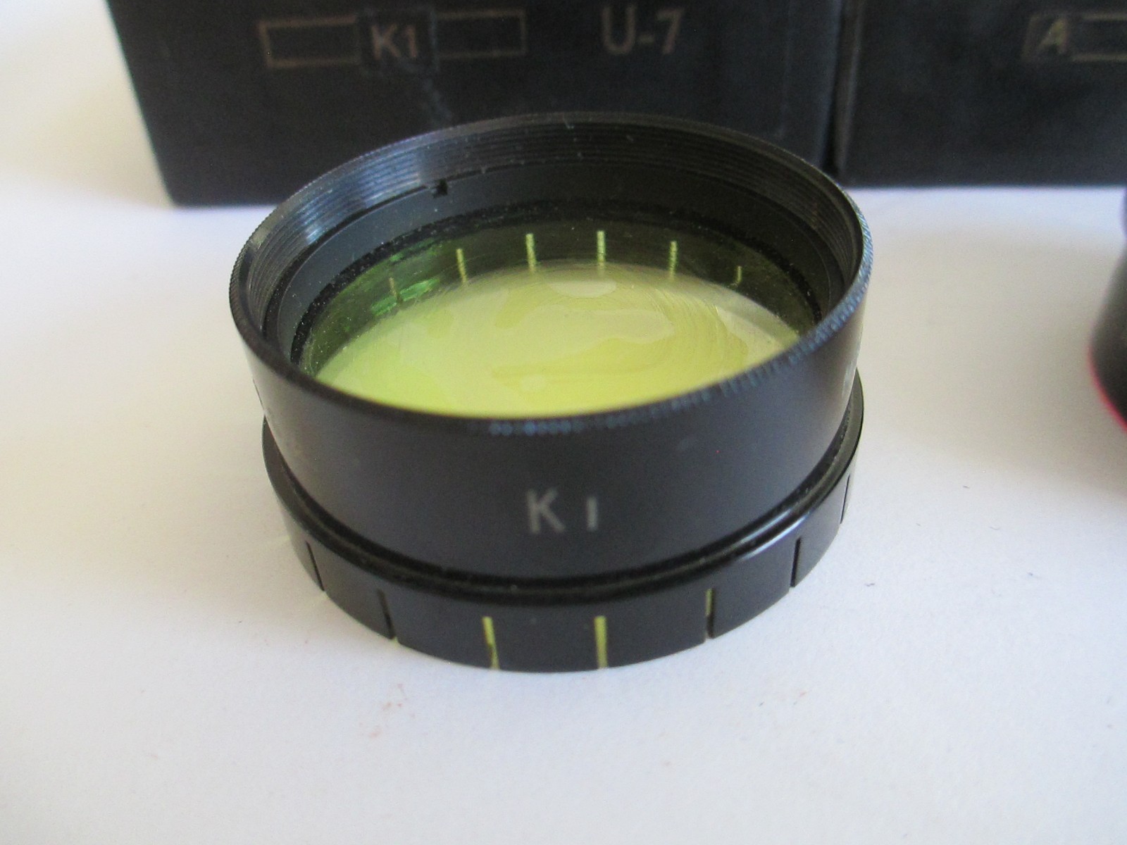 Lot of 4 Wratten and Kodachrome U-7 Filters K1 / X1 / A C59