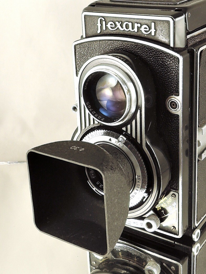 Flexaret Meopta Shade Hood Ø 30 Lens Hood for Flexaret II – V Very Preserved