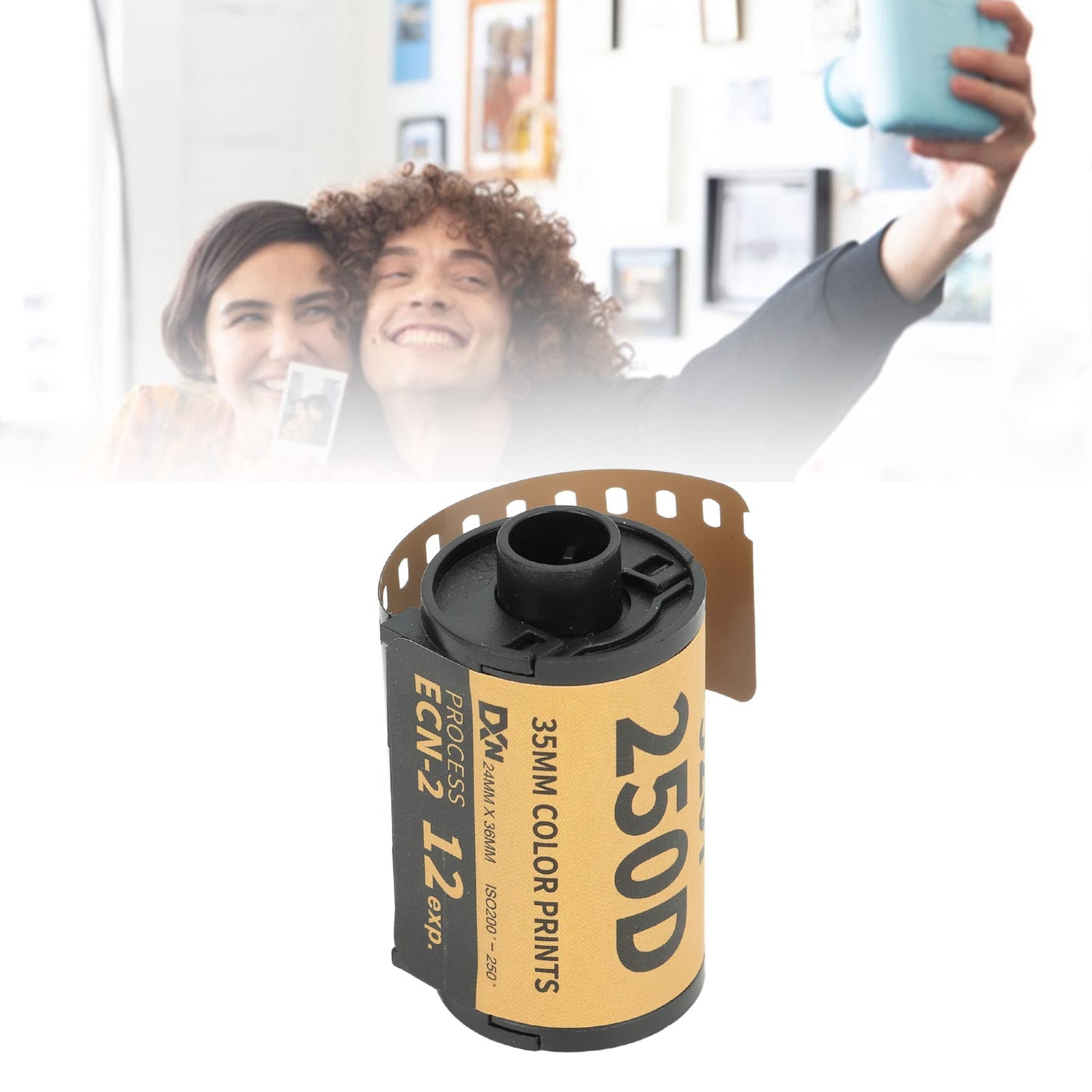 35mm Color Print Film 35mm Film Colour Wide Exposure Range 2 Film Roll Camera…
