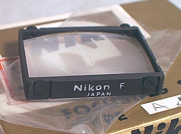 NIKON F FOCUSING SCREEN J – CLEAN IN ORIGINAL BOX