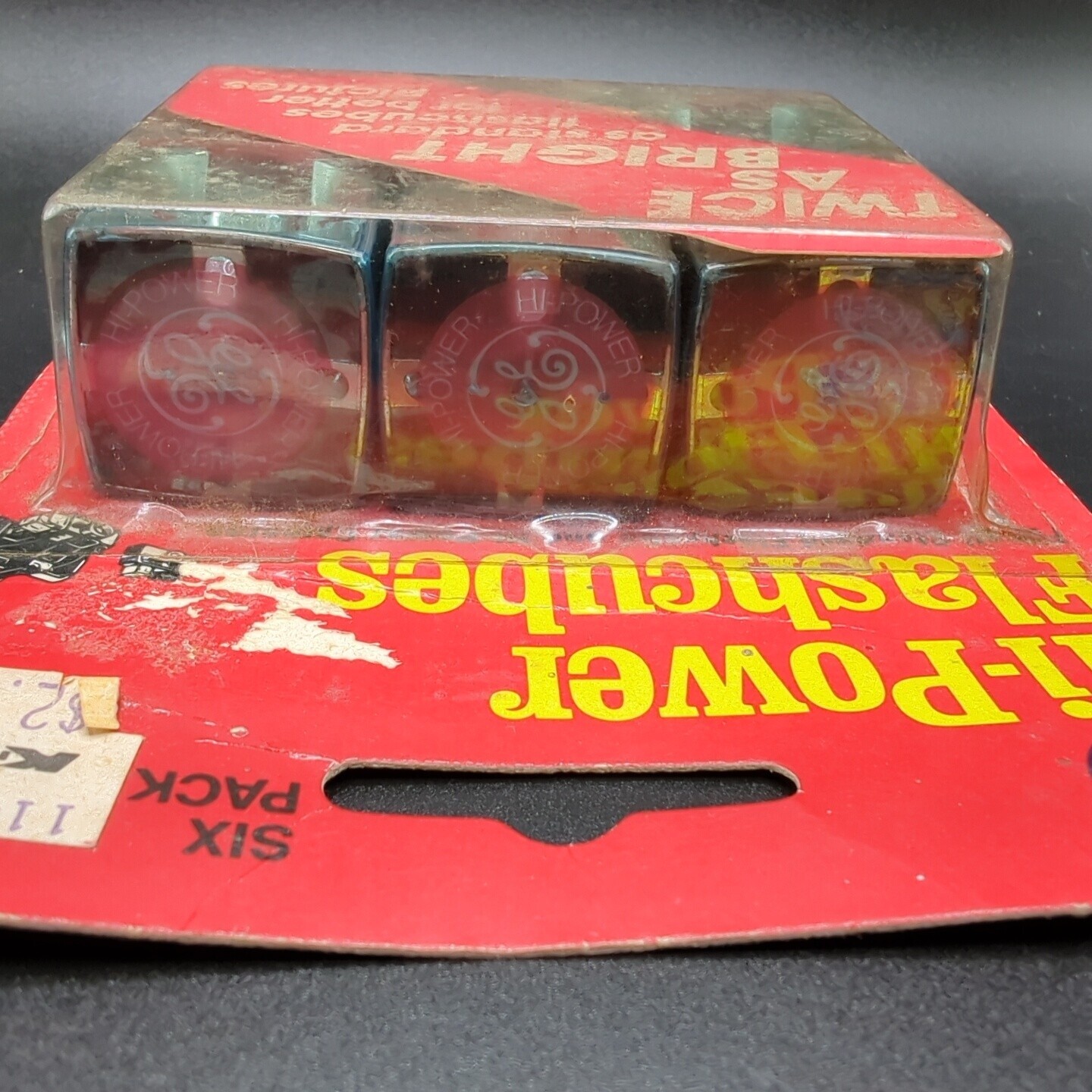 Vintage GE General Electric Flashcubes Flash Cubes 6-Pack Hi-Power NEW Sealed
