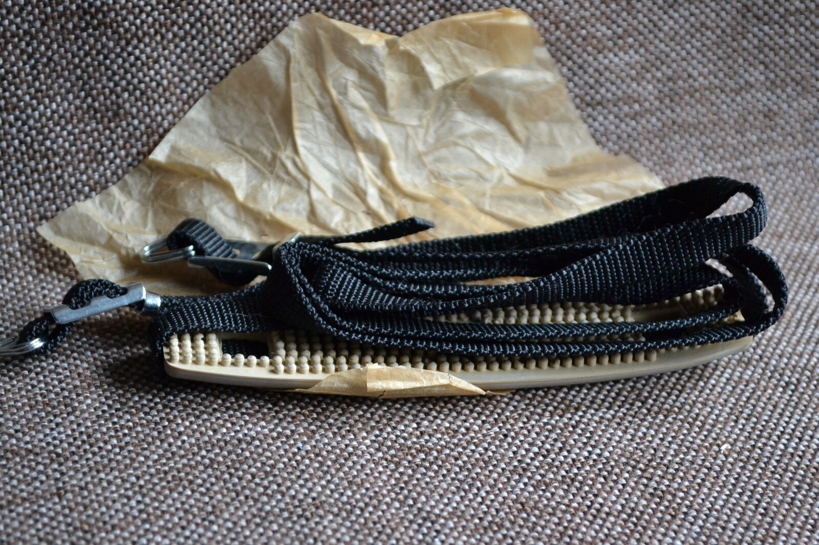 Original neck strap with fasteners for Kiev-6 19 shoulder pad medium format 1 ps