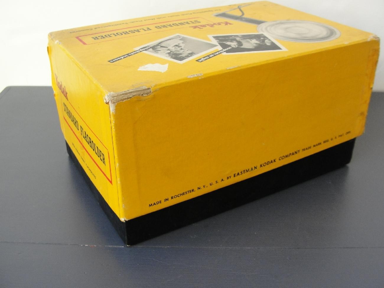Vintage Kodak Standard Flasholder Flash Holder w/Original Box and Instructions