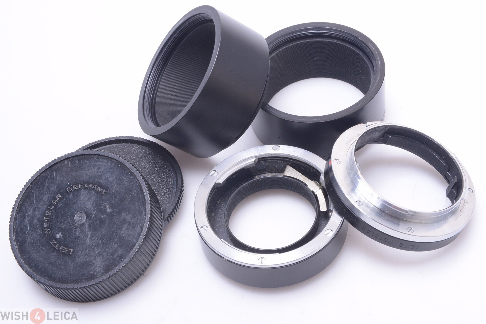 ✅ LEICA R LEICAFLEX EXTENSION TUBE SET ORIGINAL METAL MACRO, CLOSE-UP ADAPTER-R,