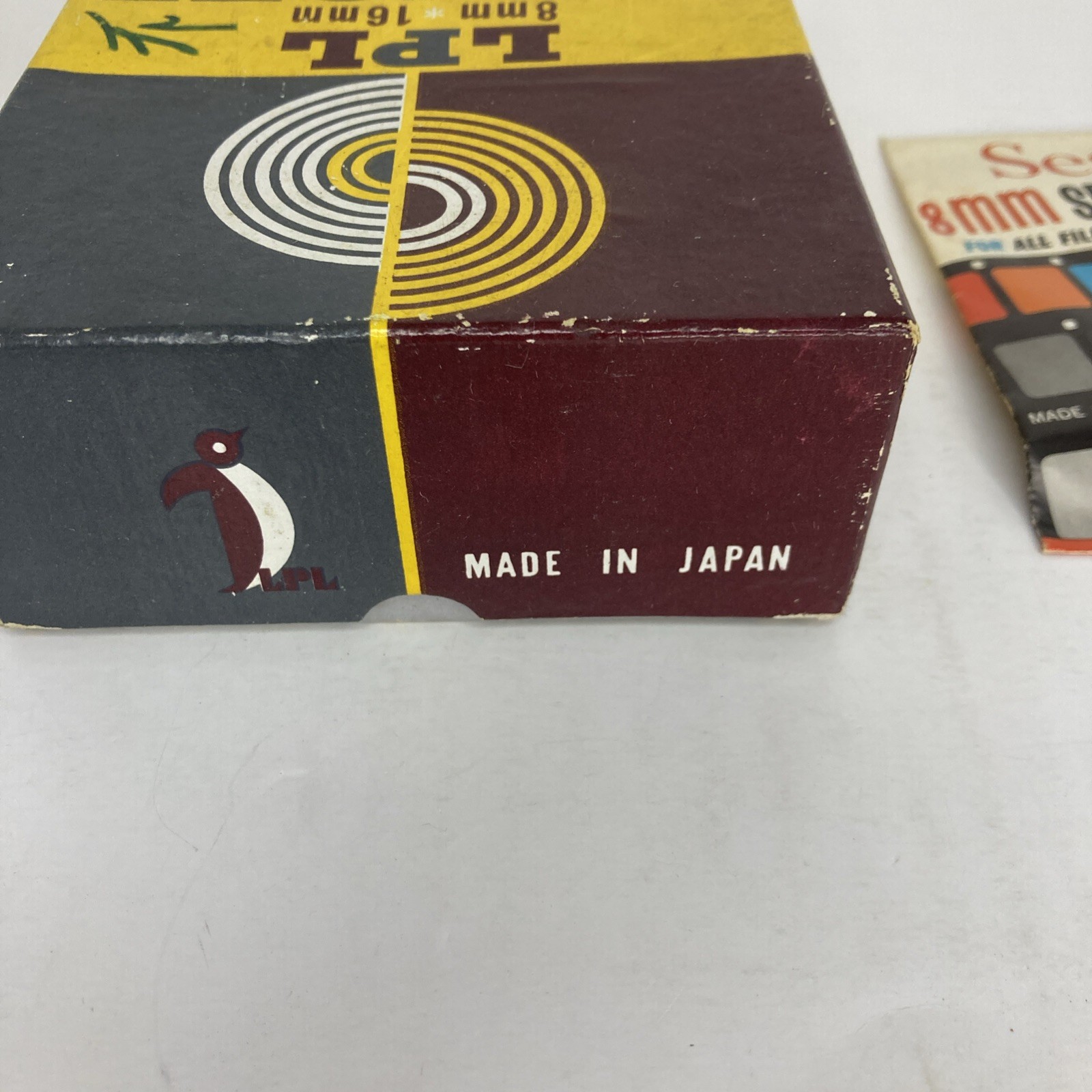 Vintage LPL Film Splicer 8mm & 16mm in Original Box + Sears 8mm Splice Tapes