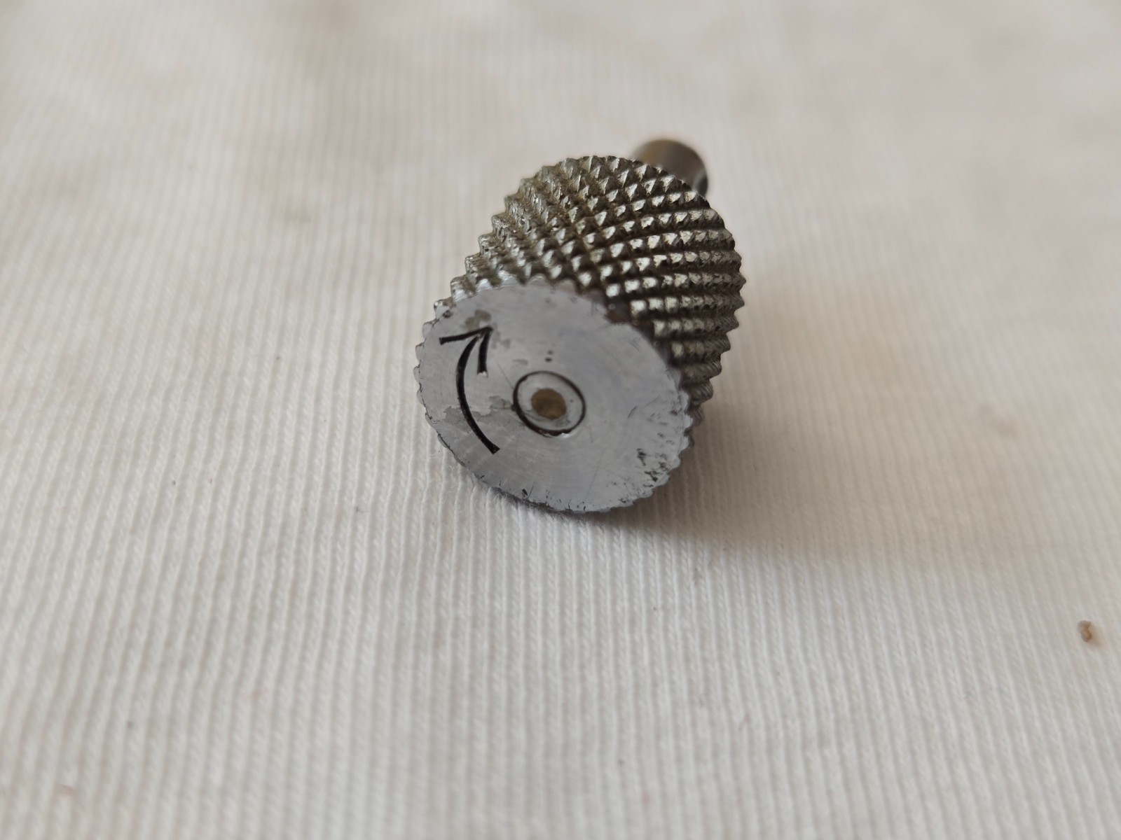 Original OEM Parts Leitz Leica IIIA IIIB (3A/3B) Camera Chrome Rewind Knob