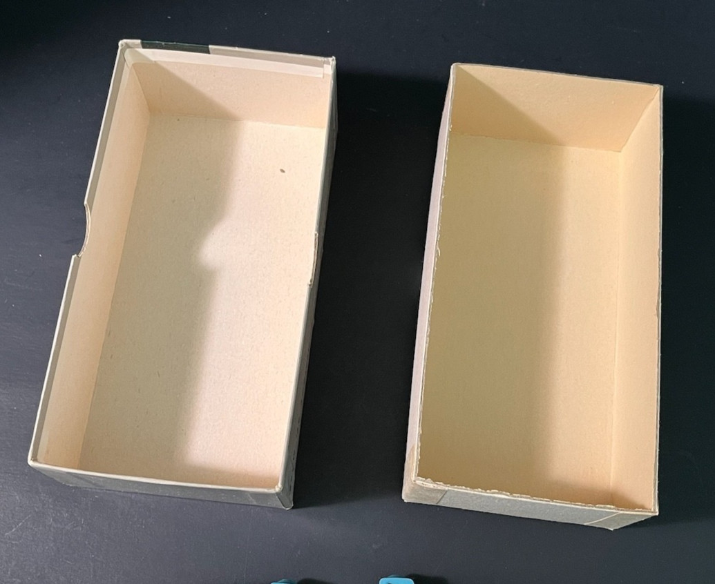 Vintage Polaroid 3-D Viewers Model 729 – Set of 6 — Original Box – Teal Frames