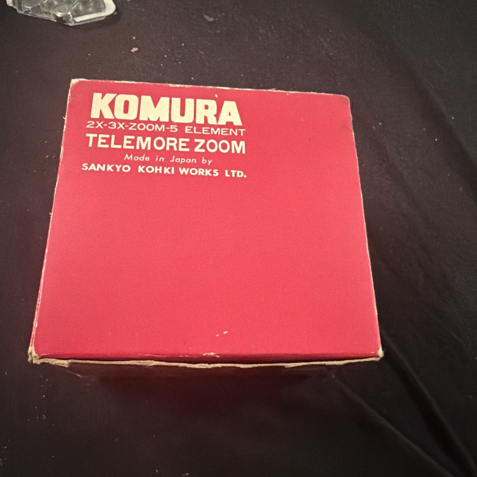 Komura Telemore-Zoom (2x-3x ) for Minolta SR Lens W/ Zoom Calculator New NOS