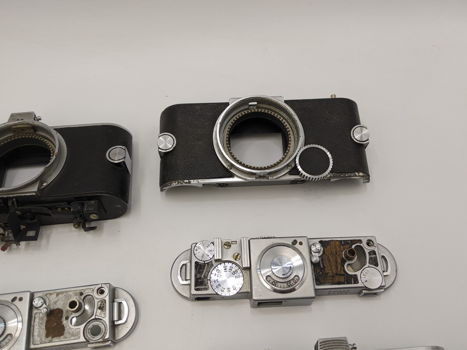 Kodak Ektra 35mm Rangefinder Camera Parts For Refurbish Accessories Vintage