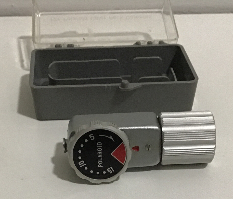 Vintage -WORKING – Made in Japan Polaroid Self-Timer #192 in Original Case