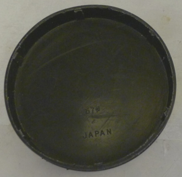 Polaroid 57mm Push On Front Lens Cap -Plastic – Genuine Original – Made in Japan
