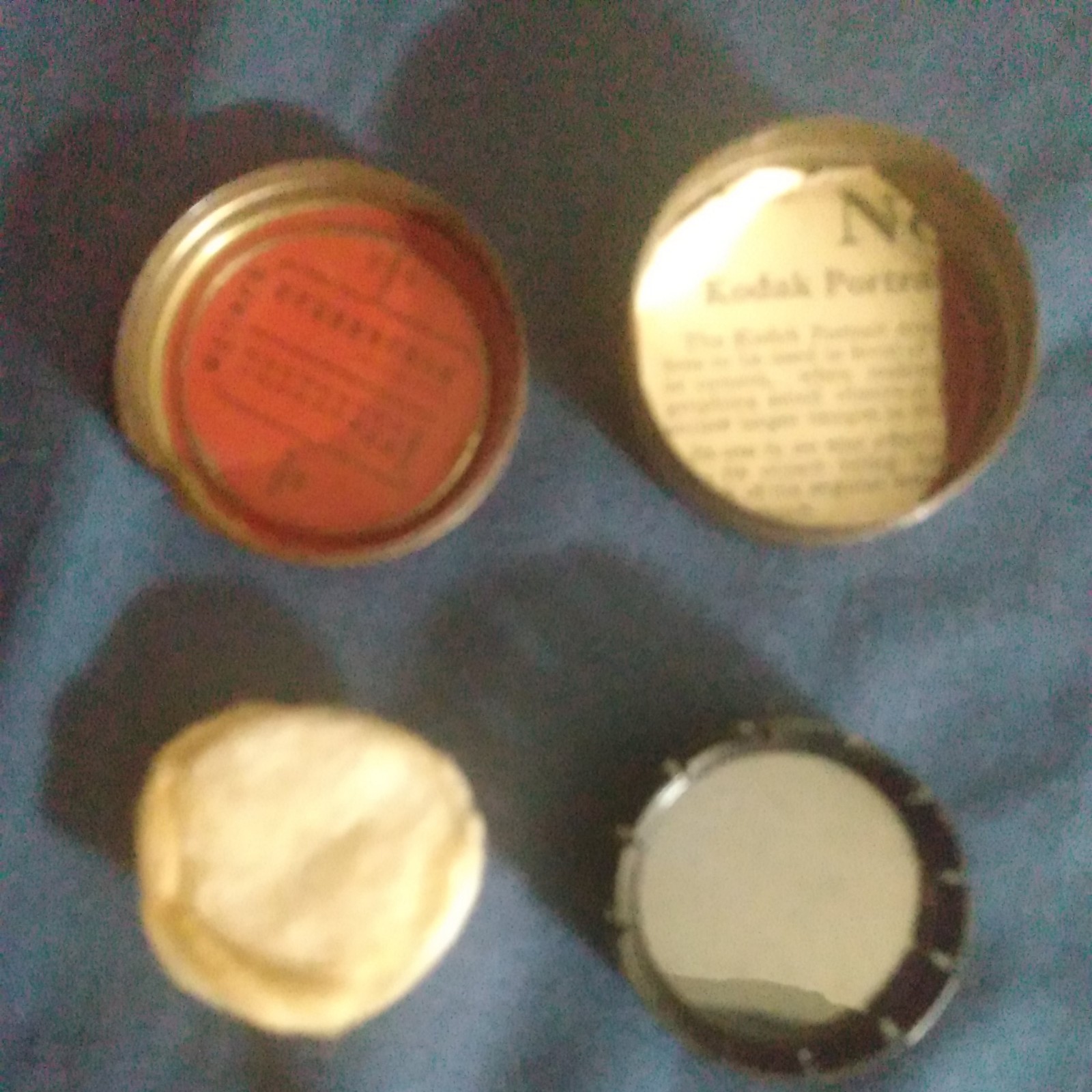 Kodak Lens Portrait Attachment No. 3 in tin with instructions, cleaning cloth