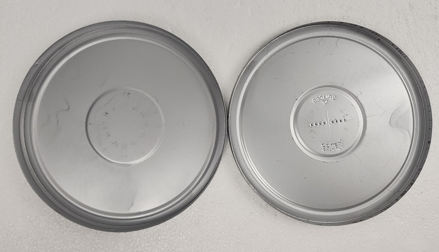 Vintage Kenco 8mm 7” Tin Cases 2x Lot