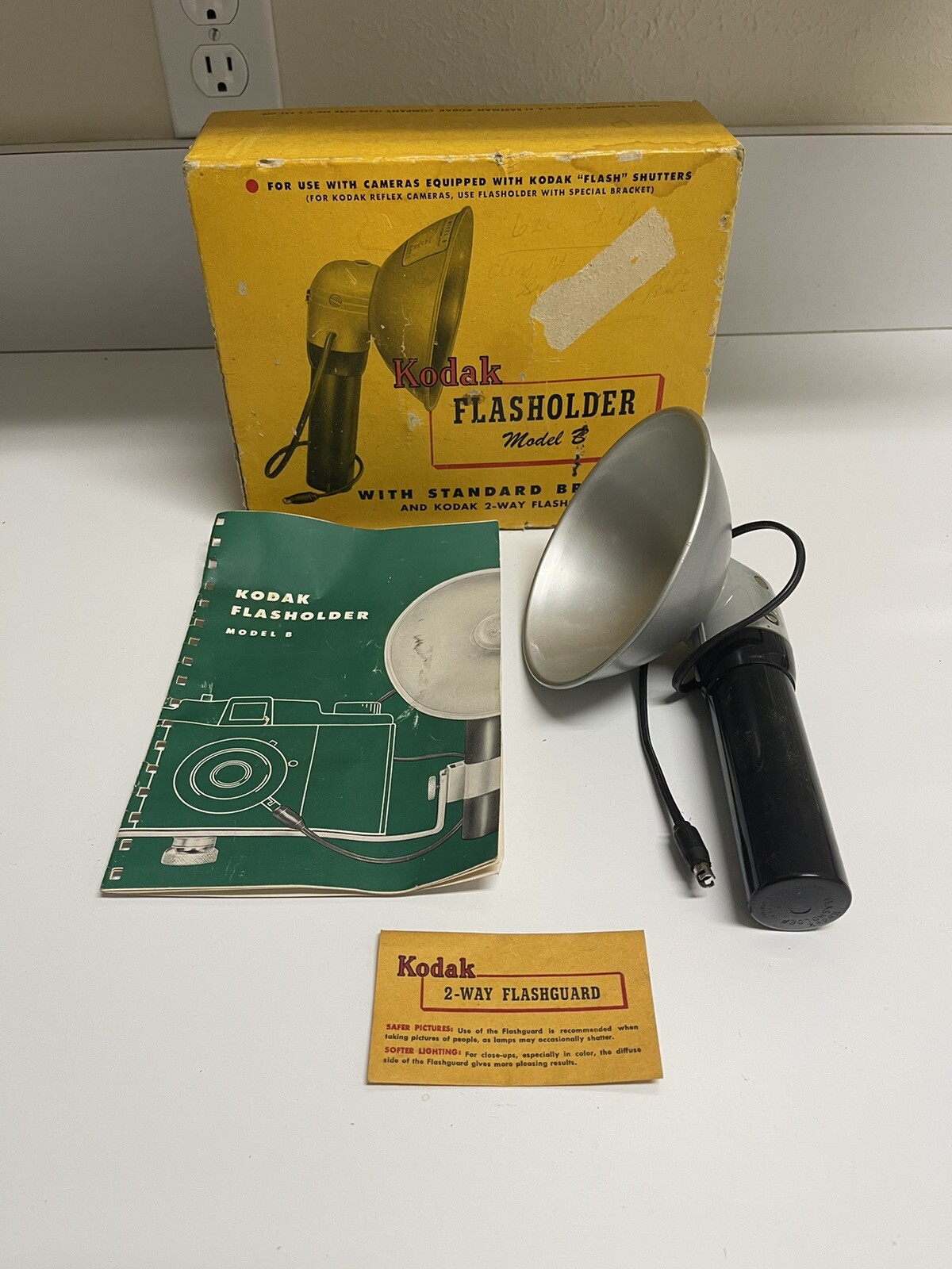 kodak flash holder model B with original box