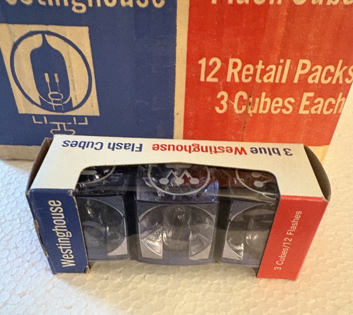 Westinghouse Flash Cubes Flashcubes For Camera Lot Of 11 In Original Retail Box