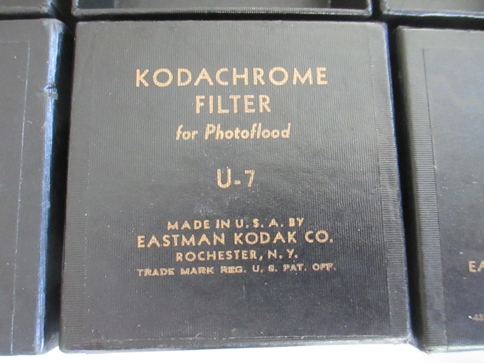Lot of 4 Wratten and Kodachrome U-7 Filters K1 / X1 / A C59