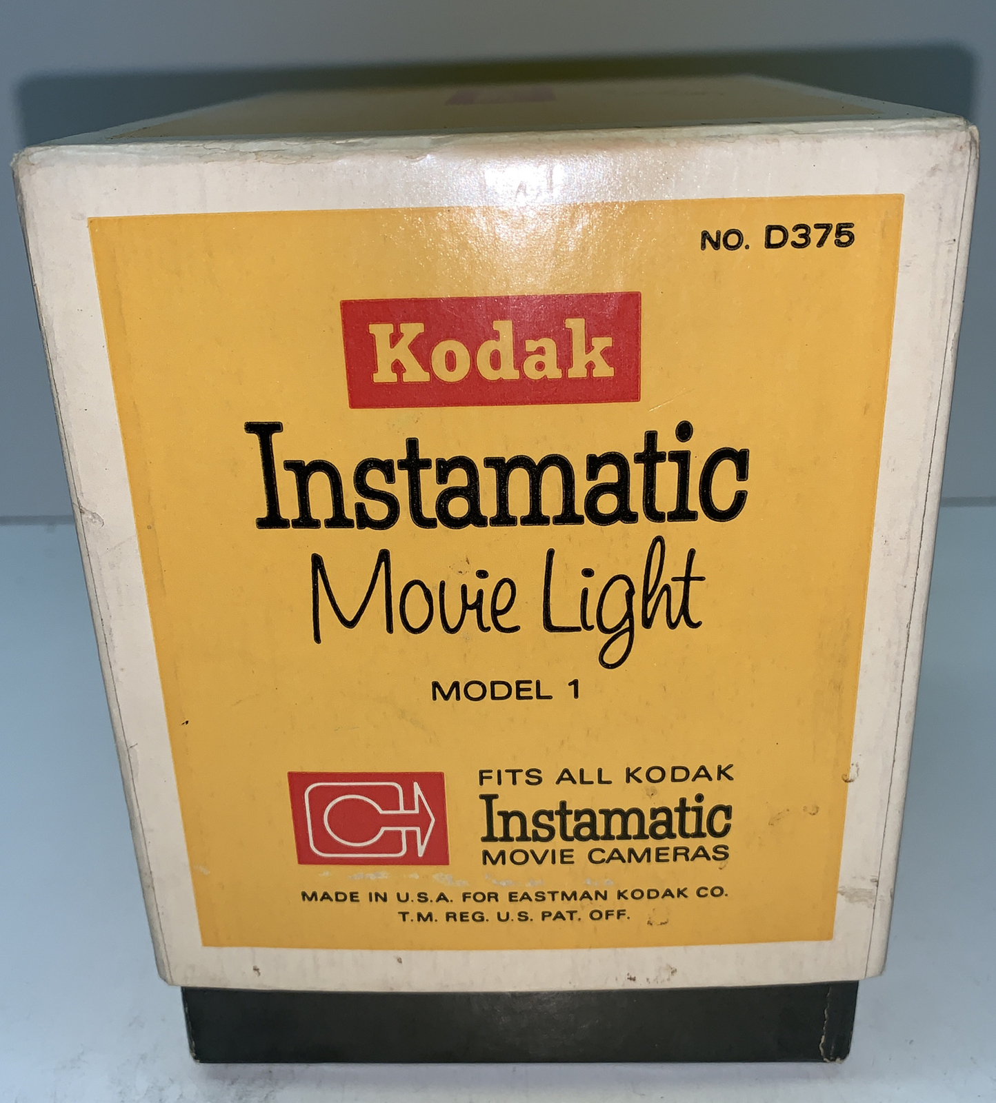 Vintage Kodak Instamatic Movie Light Model 1 Original Box ***READ*** X