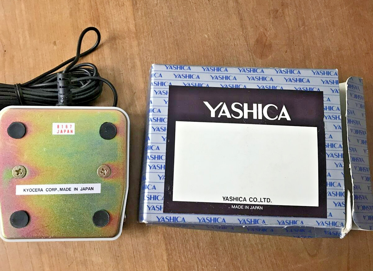 Yashica Kyocera Foot Switch 8167 Japan Vintage New Old Stock