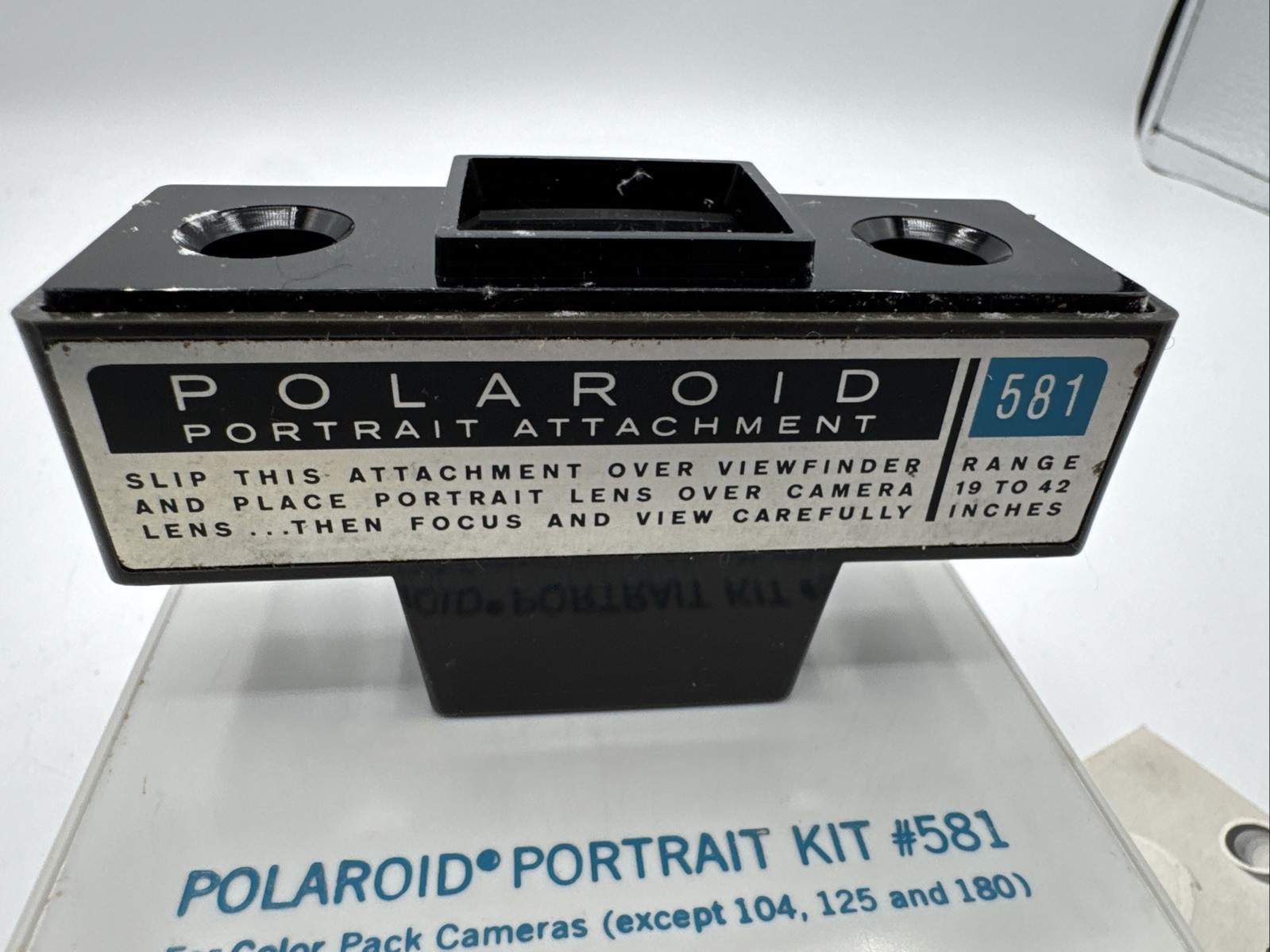 Polaroid Portrait Kit 581 & Diffuser for Polaroid Automatic 230 240 Land Camera