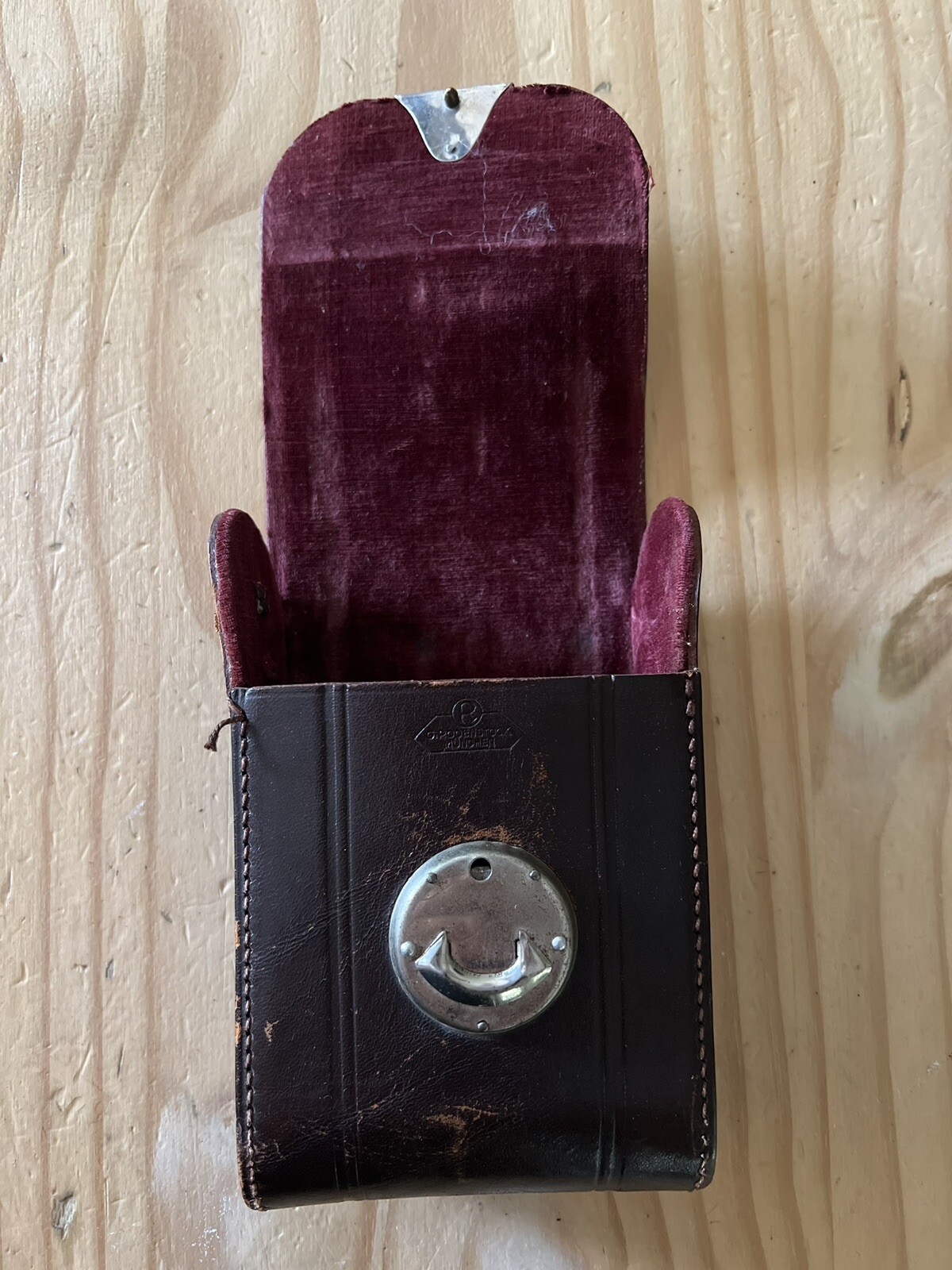 vintage g rodenstock munchen leather camera case (See Pics For Details)