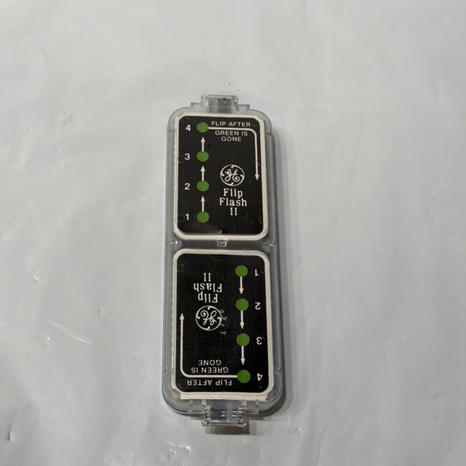 Vtg. GE General Electric Flip Flash II Camera Flash Bulbs Set new flash bar 8 ct