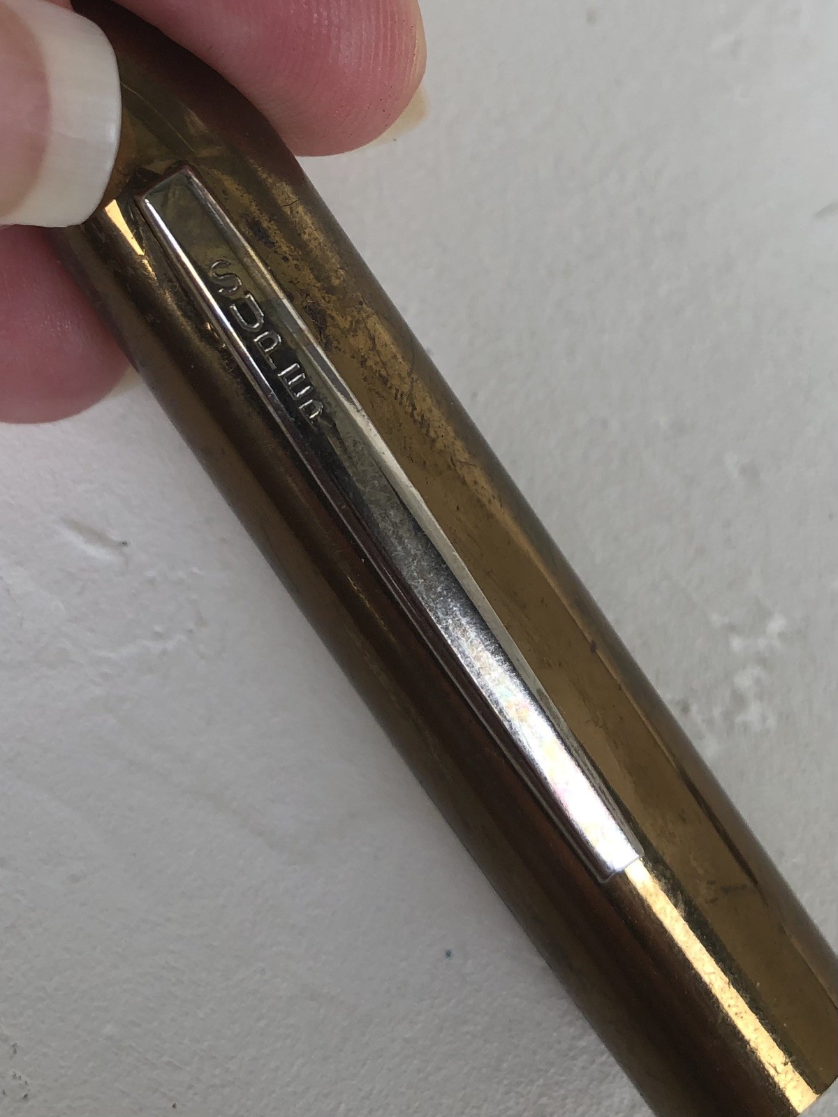 “read” Vtg “Super” Retractable Double Ended Camera Lens Brush & Polisher