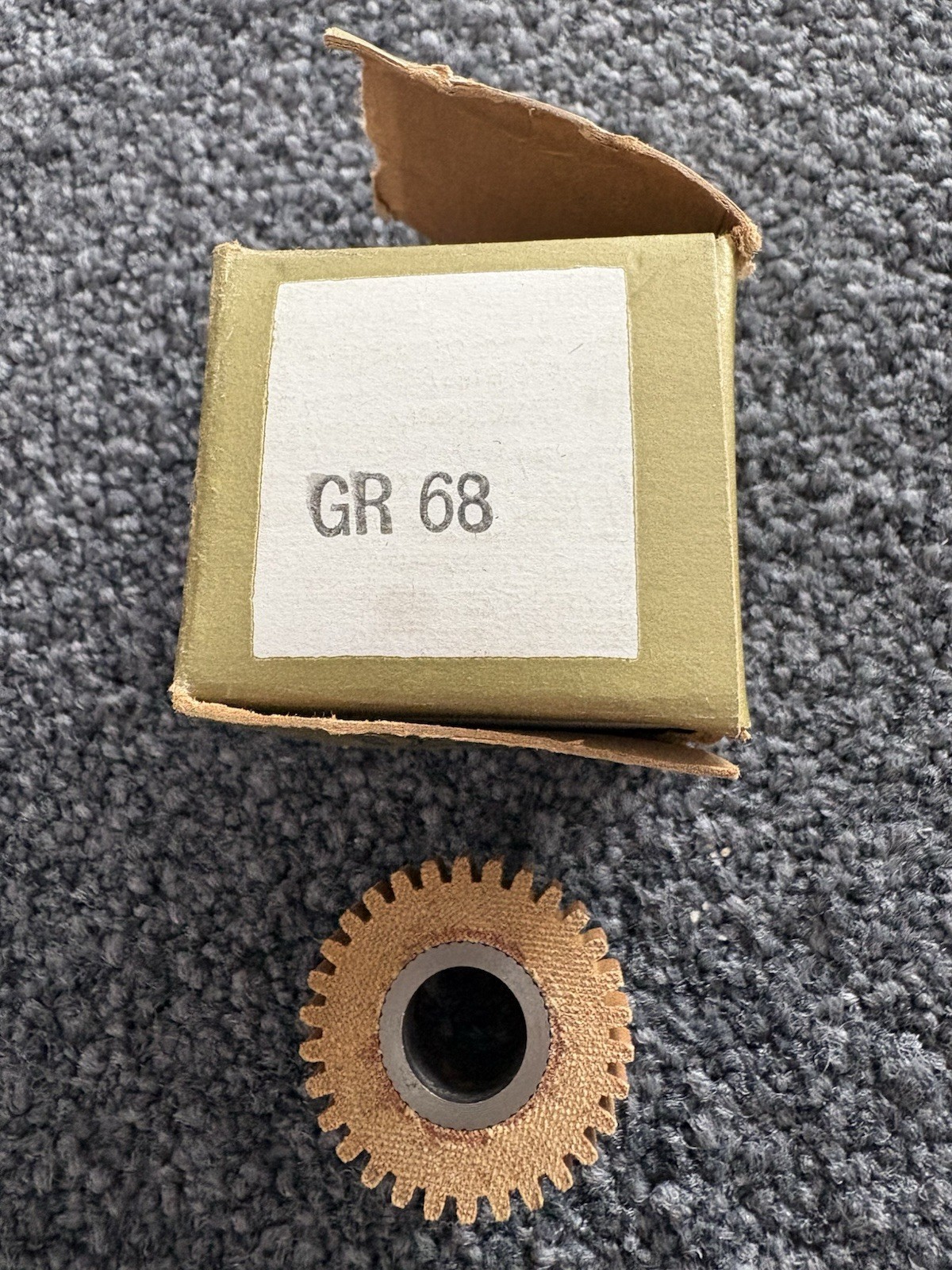 PRECISION EDW.H.WOLK PART – GR 68 GEAR – NEW