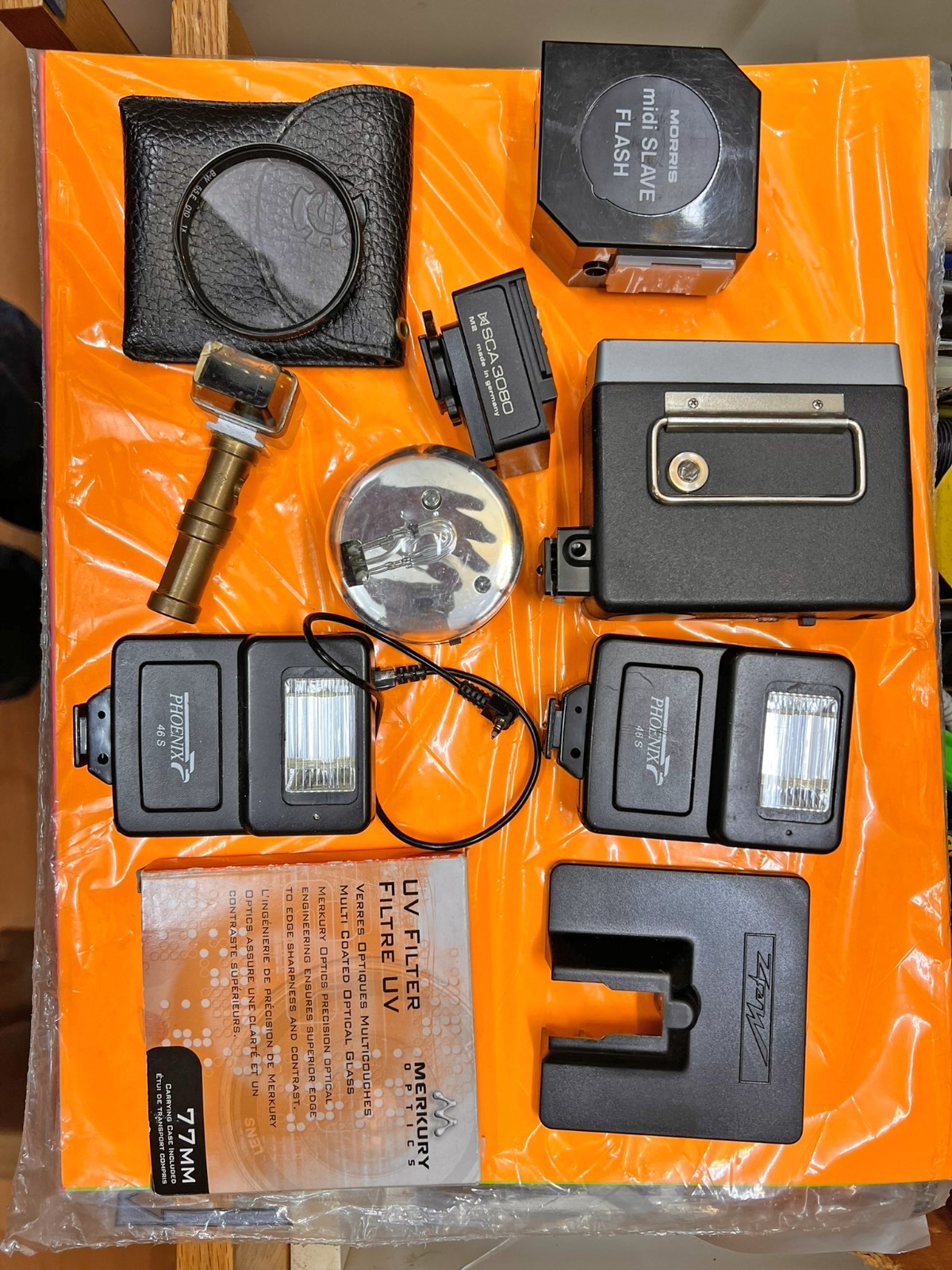 Older Camera Strobe Lite lot package