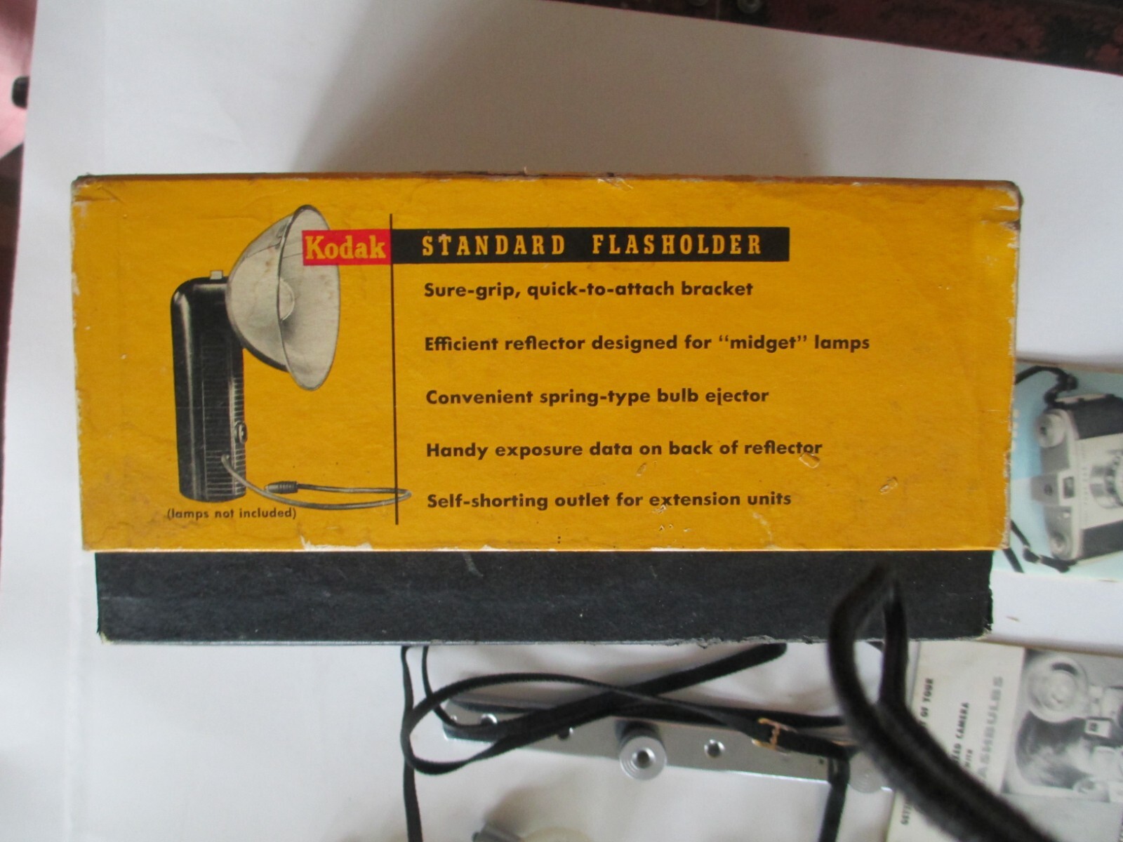 Vintage Kodak Flash Holder & Imperial II 2 Flash & Misc Other C12