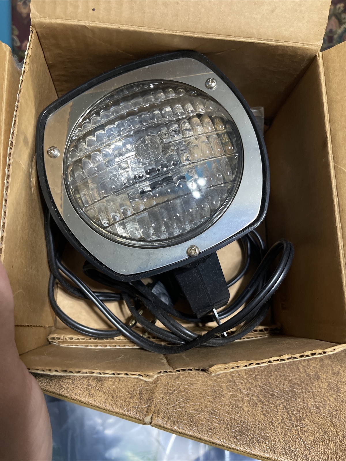 Vintage Atlas Warner Super 8 Sealed Beam Movie Light Model 855 Tested Working