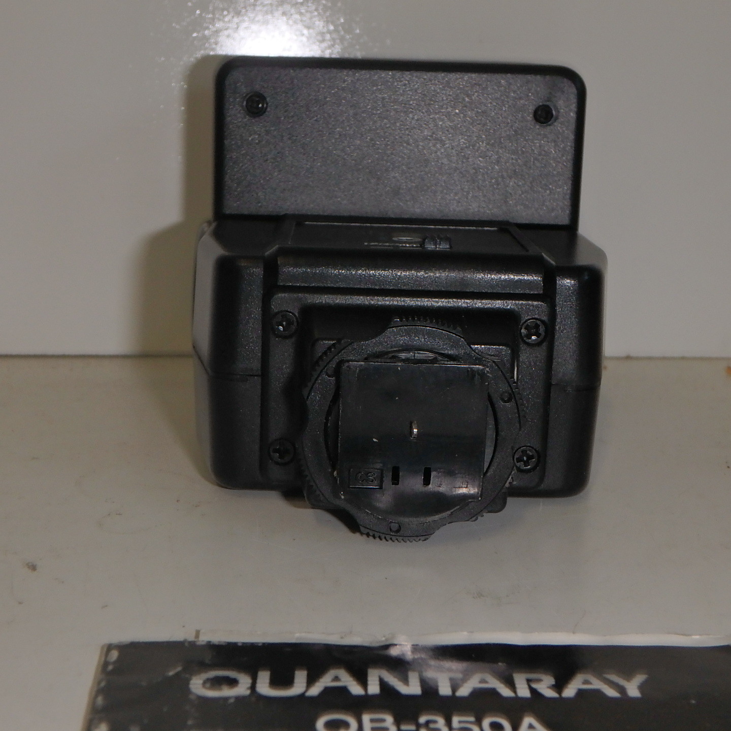 Quantaray QB-350A Universal Shoe Mount Flash For Parts