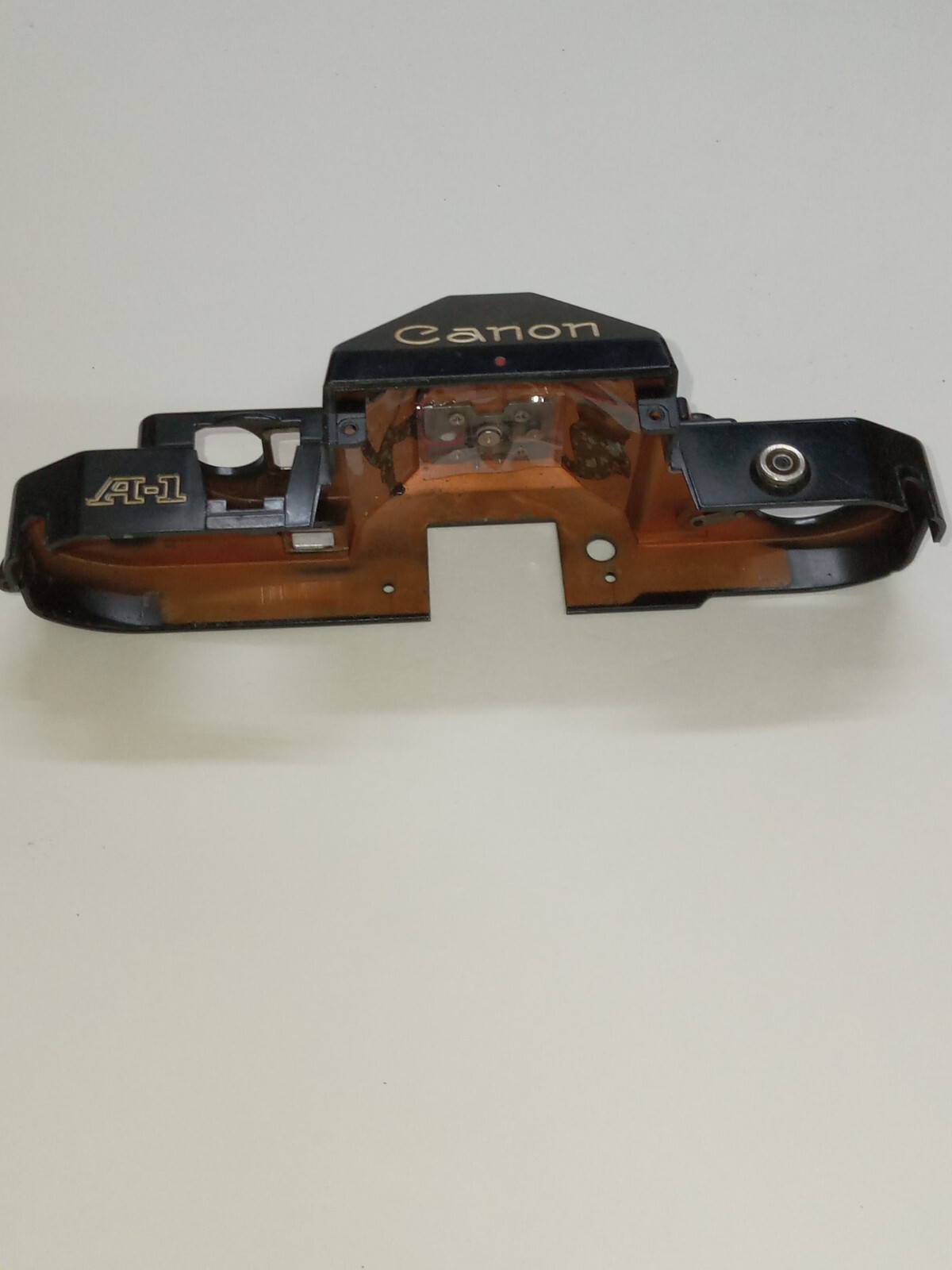 Original Top Plate Canon Black A 1, Film SLR Camera Used Part Good Condition