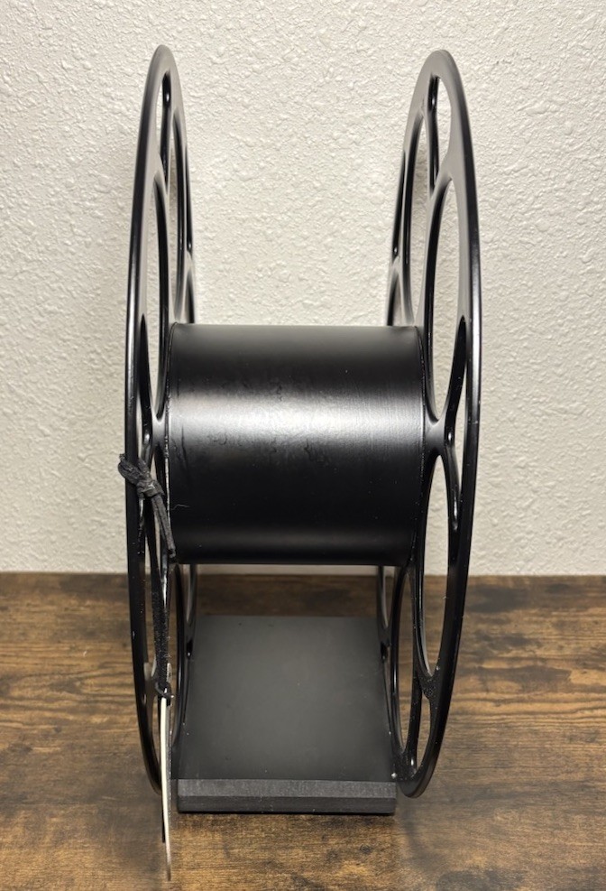 Goldberg Brothers Film Reel 15″ 35mm Theater Film Wine Rack Black