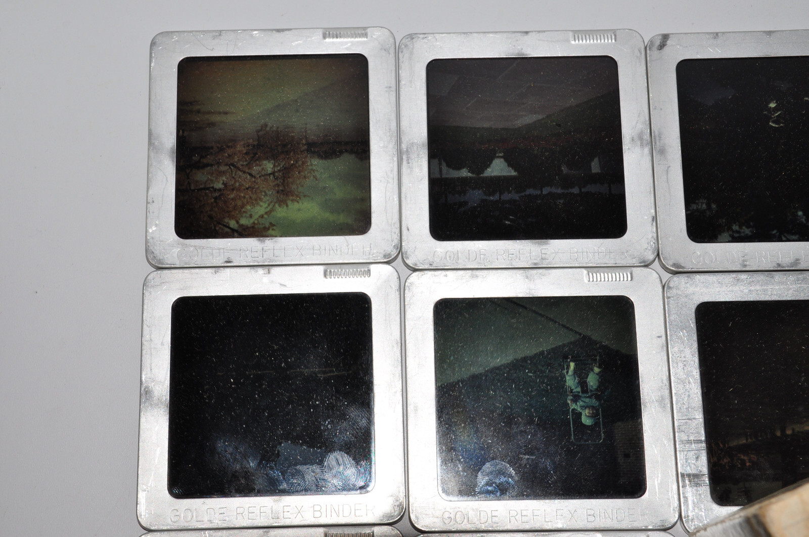 Golde Reflex Binders 17 Aluminum Frames & Glass 2 1/4″ x 2.25 for 120 620 Film
