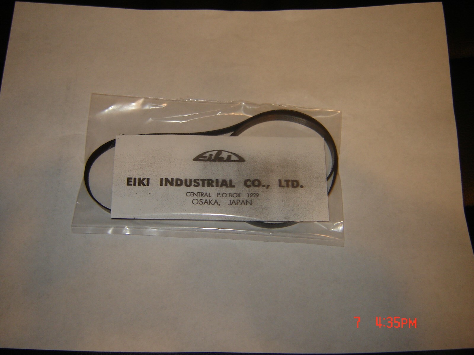 16MM EIKI RT-NT-2000,3000,w/6000 Arms, Eiki Take Up Arm Projector Belt. New