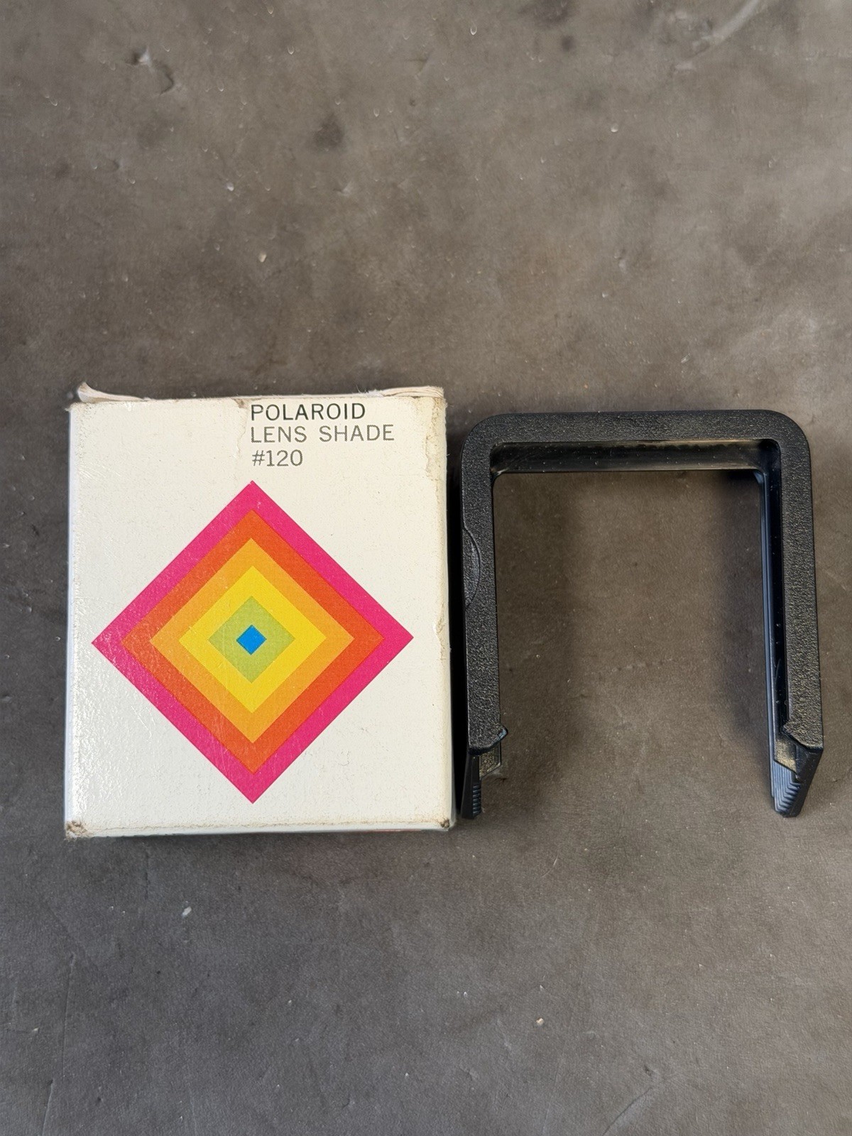 Polaroid Lens Shade #120 for SX-70 Series Land Camaeras with Box