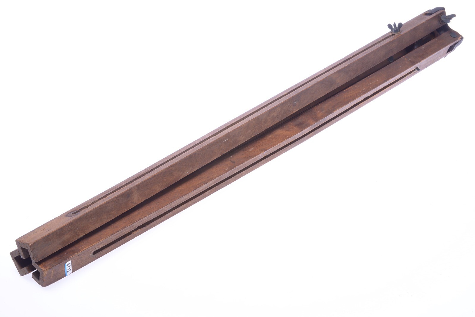 ✅ ANTIQUE WOOD TRIPOD 1.19M, 46.85″ ZEISS? KODAK? 9X12CM GLASS PLATE CAMERAS