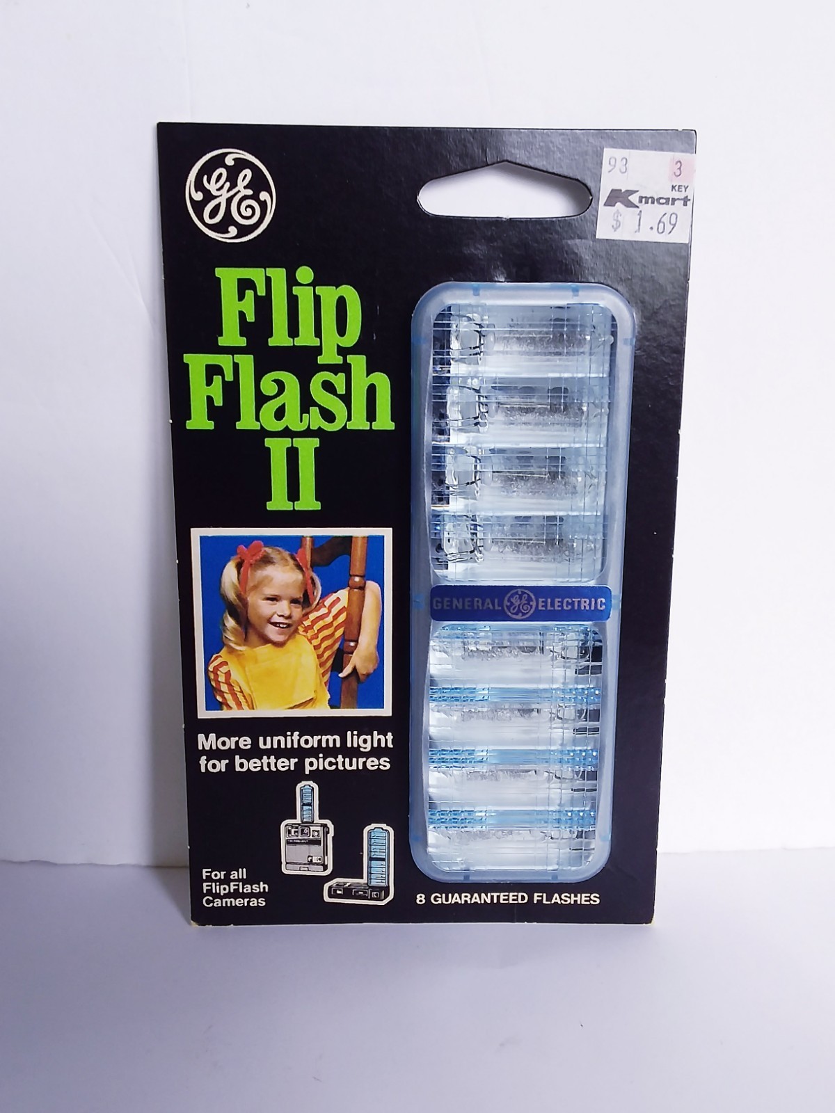 2 Vtg. GE General Electric Flip Flash II Camera Flash Bulbs Sets new 8 ct