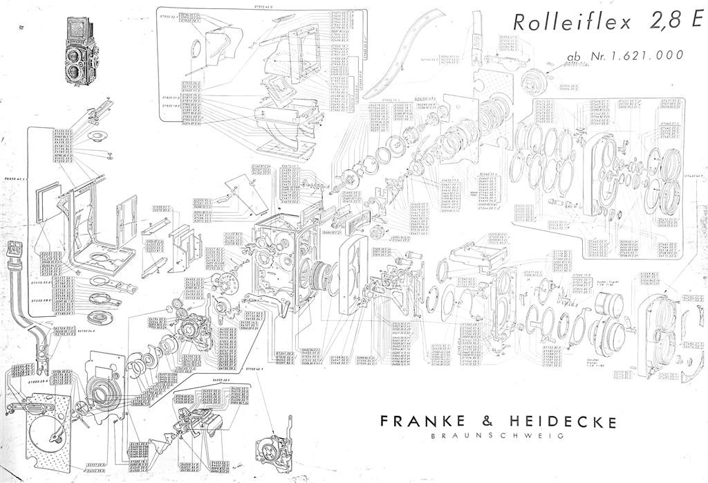 13X Rollei Rolleiflex & Rolleicord Posters C.90X60Cm