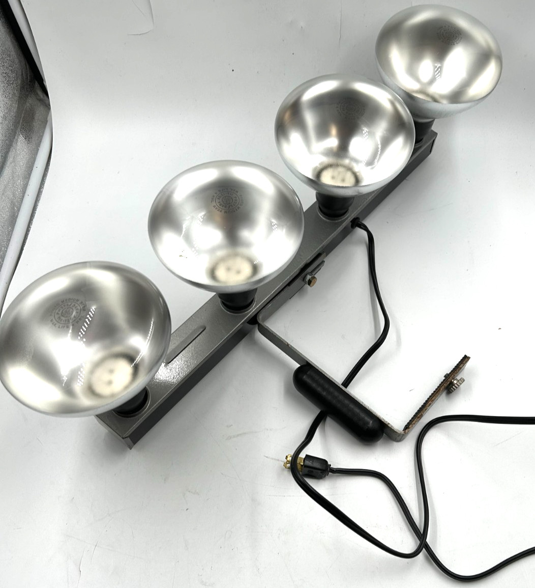 DAVID SPECIALTIES Camera Photo Light Model 4-PH-375 4 Light Bar w/Handle