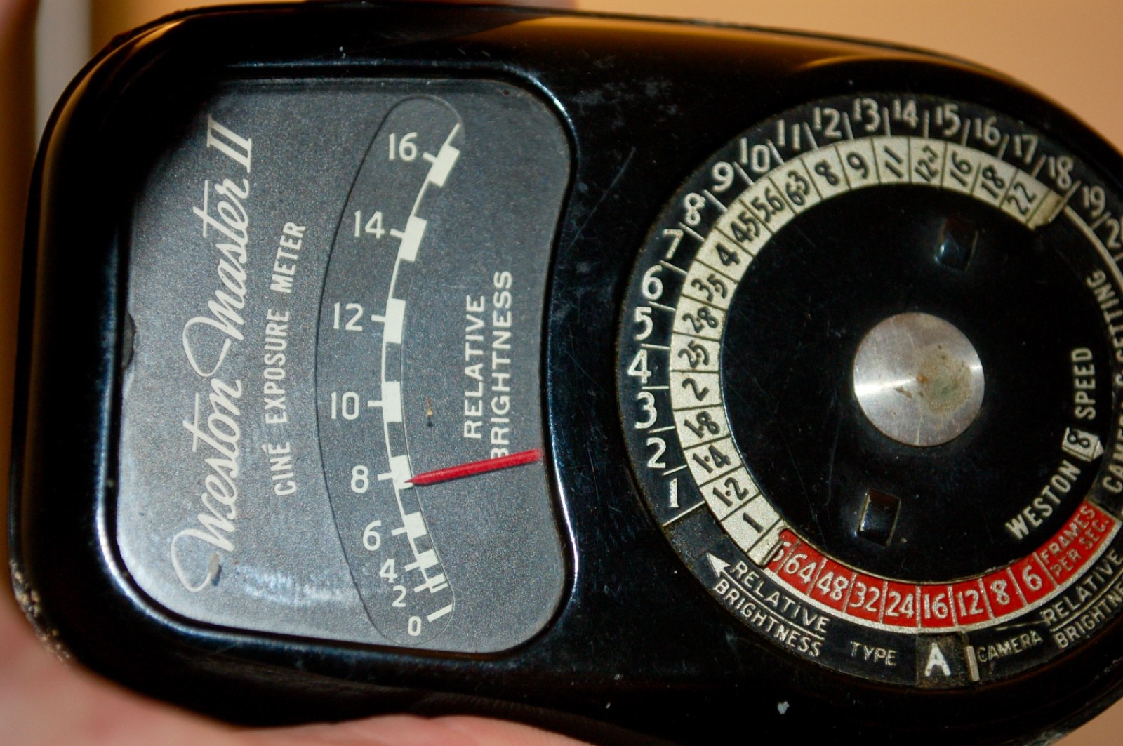 Weston Master II Cine Exposure Meter Vintage Selenium Powered Classic – Working