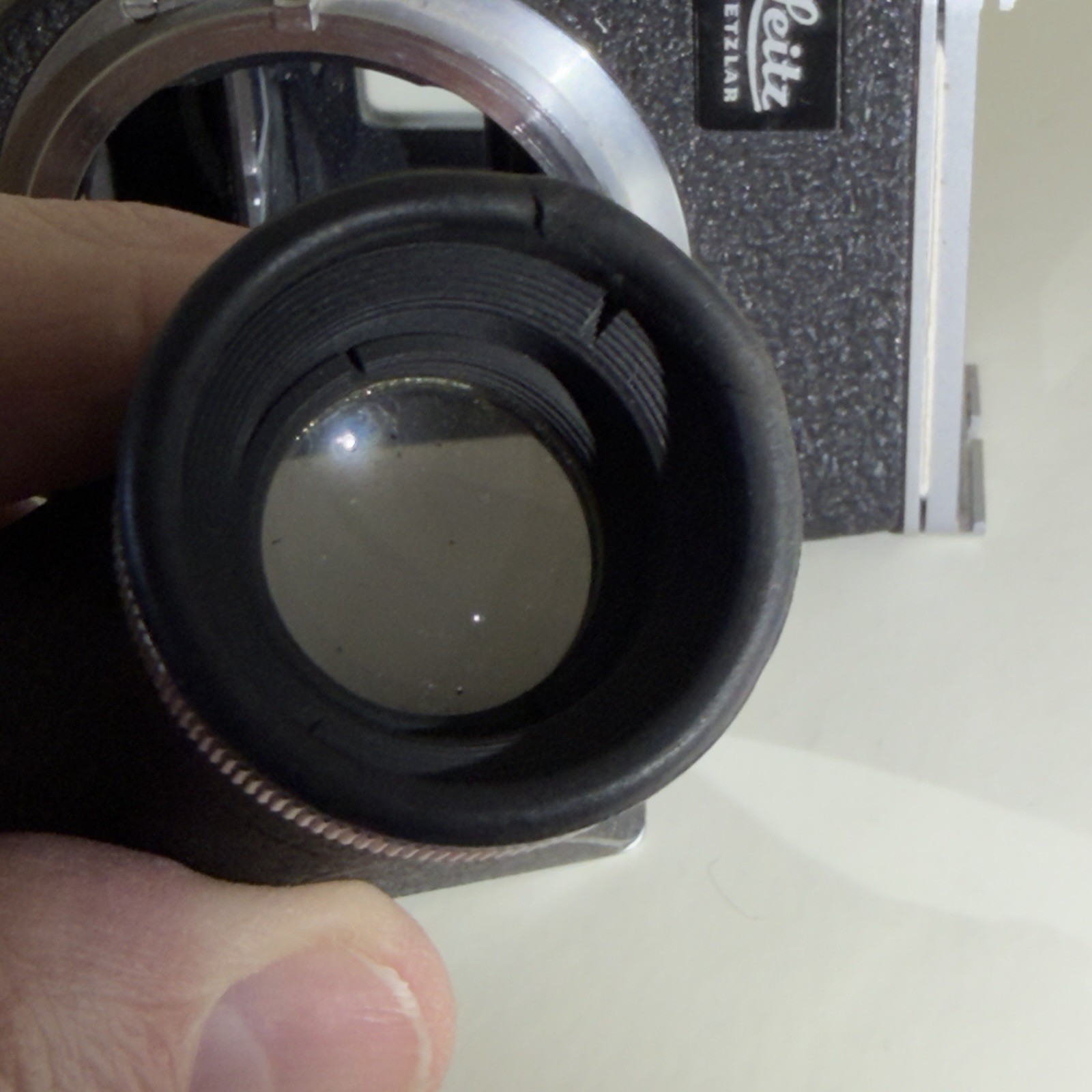 Leica Leitz Visoflex II w/ OTVXO 5x Vertical Magnifier Body Cap M Mount A15