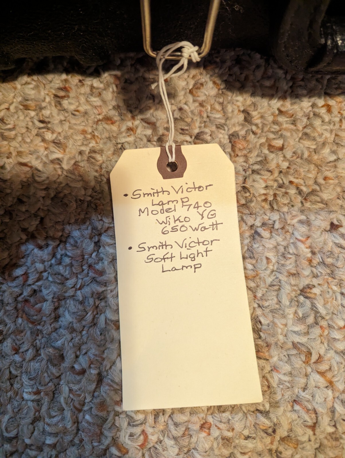 WOW…Lowell /Smith Victor Master Lighting Set