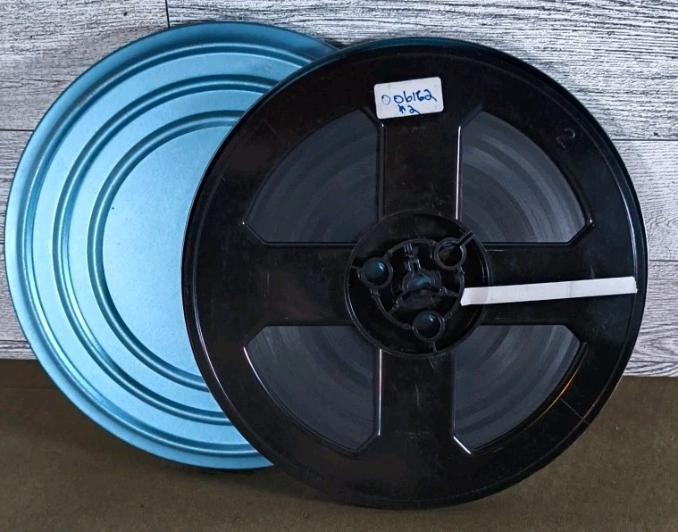 Lot Of Vtg 8MM 4 Films, 2 Empty Case Reels, 2 Small Plastic Reels – Metal Cases