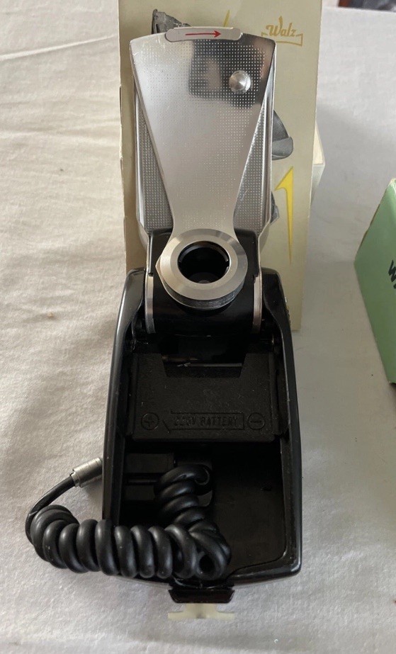 VINTAGE Walz Flash Master Camera Flash With Original Box Circa 1950’s