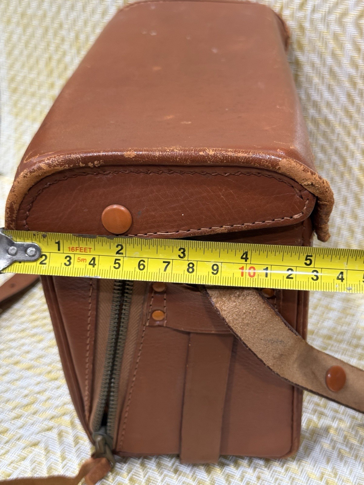 OMNICA Vintage Leather Case Fitted for Leica, Robot, Contax , Camera and Acc.