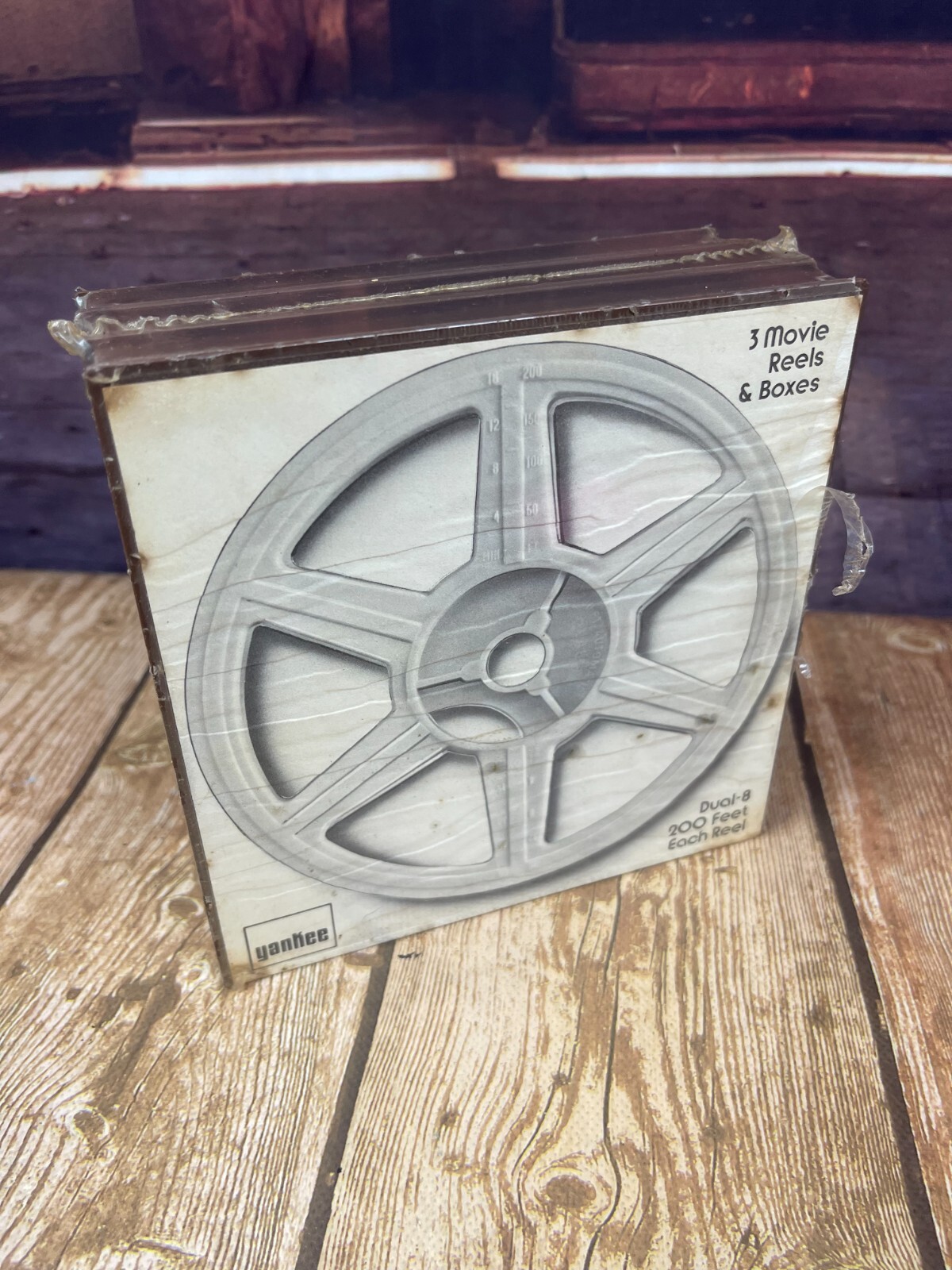 Yankee 200 ft Movie Reels And Boxes 3 Pack New In Package Blank Reels