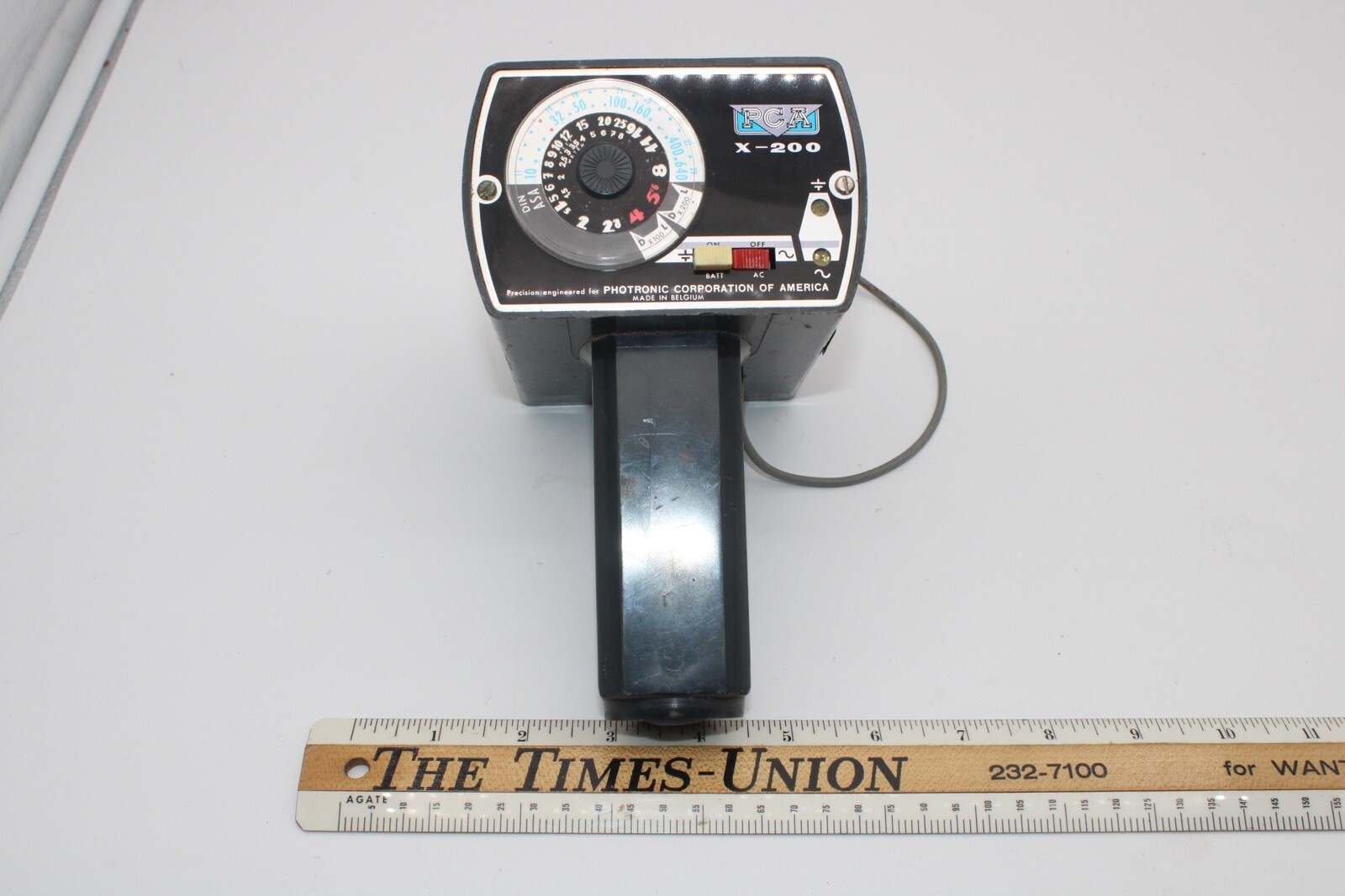 Rare Vintage Photronic Corp X-200 Flash Untested R1D4